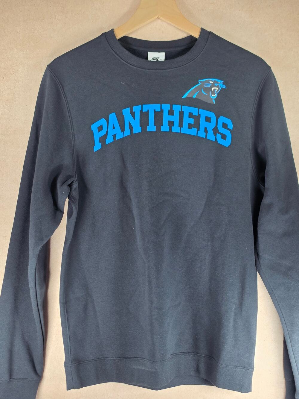 NWT Nike Carolina Panthers Crewneck — Men’s Small